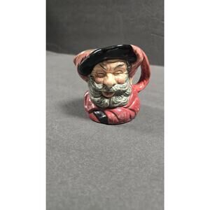 Vintage Royal Doulton Falstaff Character Jug Mug England 1949 Hand Painted